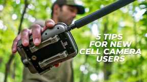 5 Tips for New Cellular Trail Camera Users
