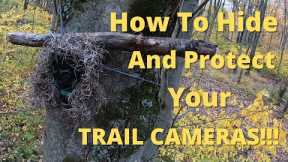 How To Prevent Your Trail Cameras From Being Tampered with or Stolen: MY CHEAP AND EASY SYSTEM!!!