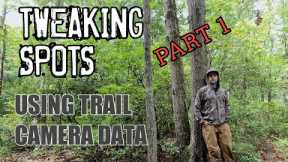 Trail Camera Data to Tweak Stand Location.          #hunting #trailcamera