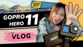 BUYING AND UNBOXING GOPRO HERO 11 ( MY DREAM CAMERA) IN AMERICA | 2ND VLOG