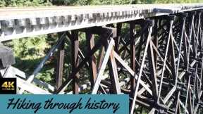 Hiking through history - Cameron lake trestle trail & McLean's mill