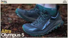 The latest update to a trail running classic // ALTRA OLYMPUS 5 // Ginger Runner Review
