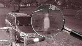 Creepy Figure Caught On Home Security Camera
