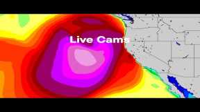 Watch Live: Rotating Cams of Pumping Southern California Storm Surf