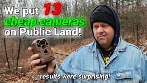 I bought the cheapest trail cameras I could find and THIS HAPPENED!