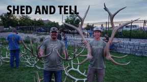 SHED AND TELL EVENT, AND SETTING TRAIL CAMERAS!
