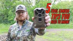 5 Tips To Help You Set your Trail Cameras! { Find More MATURE Deer}