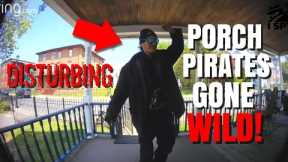 Disturbing Porch Pirates Gone Wild (Ring Doorbell Camera) Captures Pirates on the Run!