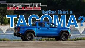 Does the Chevy Colorado Trail Boss beat the Tacoma?