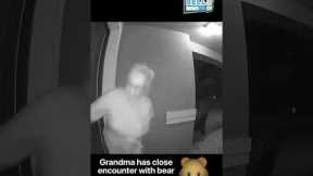 Grandma Has Close Encounter with a Bear (Caught on Ring Doorbell)