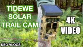TideWe Solar Trail Camera In Action