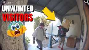 Unwanted Visitors At Your Door Ring Doorbell Camera Captures