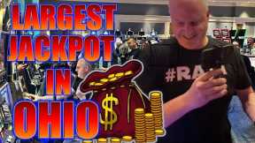 MY LARGEST JACKPOT EVER IN OHIO! Massive Lightning Link Jackpot at Belterra Park!