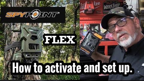 How to set up a spypoint FLEX cellular camera! Activation, settings, and placement in the field.