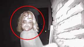 30 Scary Moments Caught on Doorbell Camera