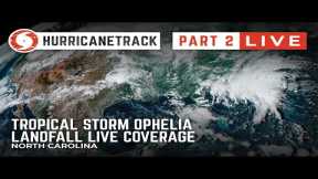 🔴Live Ophelia Surge Cameras - North Carolina - PART 2- 09/22 - 9/23/2023