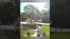 A Ring doorbell camera caught this dad off guard 😂 💕 #shorts