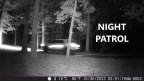 Night Patrol at 2:01 am - Night Vision Camera - Trail Cam