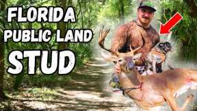 Crazy Shot On A FLORIDA PUBLIC LAND GIANT!!! (BUCKS and BASS)