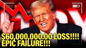 LOSER Trump SUFFERS FAILURE with Media Company, MAJOR LOSSES