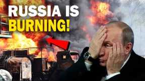 END OF RUSSIA! 1 Million Russians Could Not Return to Their Homes! Tanks in Secret Places Destroyed!