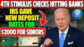 IRS GAVE NEW DEPOSIT DATES - $2,000 STIMULUS CHECKS  + $200 INCREASE FOR SOCIAL SECURITY RECIPIENTS