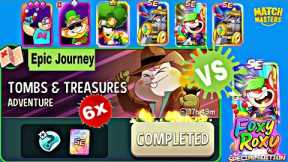 FULL JOURNEY | Adventure Tombs & Treasures | Mighty mushrooms | match masters