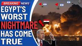 Huge shock to Egypt: Israeli Jets & Attack Helicopters has begun massive airstrikes on Rafah Border!
