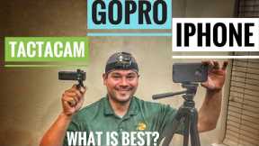 Best camera to self-film hunts | 4k | Tactacam 6.0 vs GoPro vs iPhone
