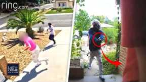 8 Shocking Crimes Caught on Home Security Cameras