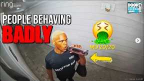 PEOPLE BEHAVING BADLY #2 (CAUGHT ON RING DOORBELL)
