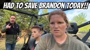 Brandon Called In A Panic Needing My Help!!￼￼