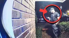 8 DISTURBING Moments Caught On Ring Doorbell Camera | Doorbell Videos #scary #doorbell