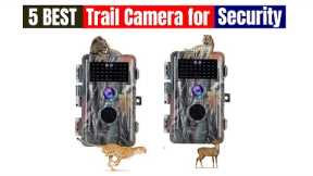 Best Trail Camera for Security of 2024 [Updated]