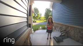 Deployed Dad Get's Messages Halfway Around The World From His Kids Via Ring Video Doorbell | RingTV