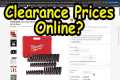 Home Depot Clearance Tool Deals & 