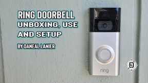 Ring doorbell unboxing, set up, and use