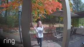 Ring Video Doorbell Captures Funny Moment, Sometimes You Just Need a Laugh | RingTV